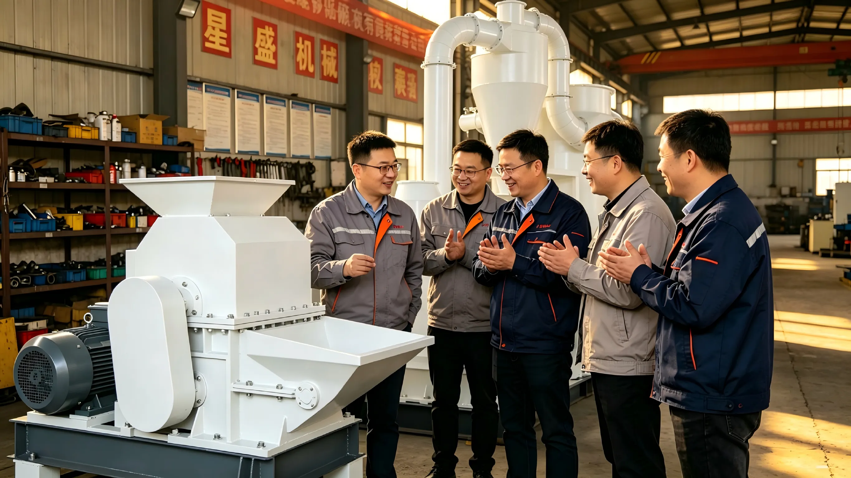 Le pulvérisateur ultrafin attire les fans par sa force et Xingshengwei a reçu de nouvelles commandes de plusieurs régions
